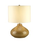 Lampy stołowe z abażurem - Elstead BAILEY Lampa Stołowa E27 1x60W Brązowy BAILEY-TL - product 1