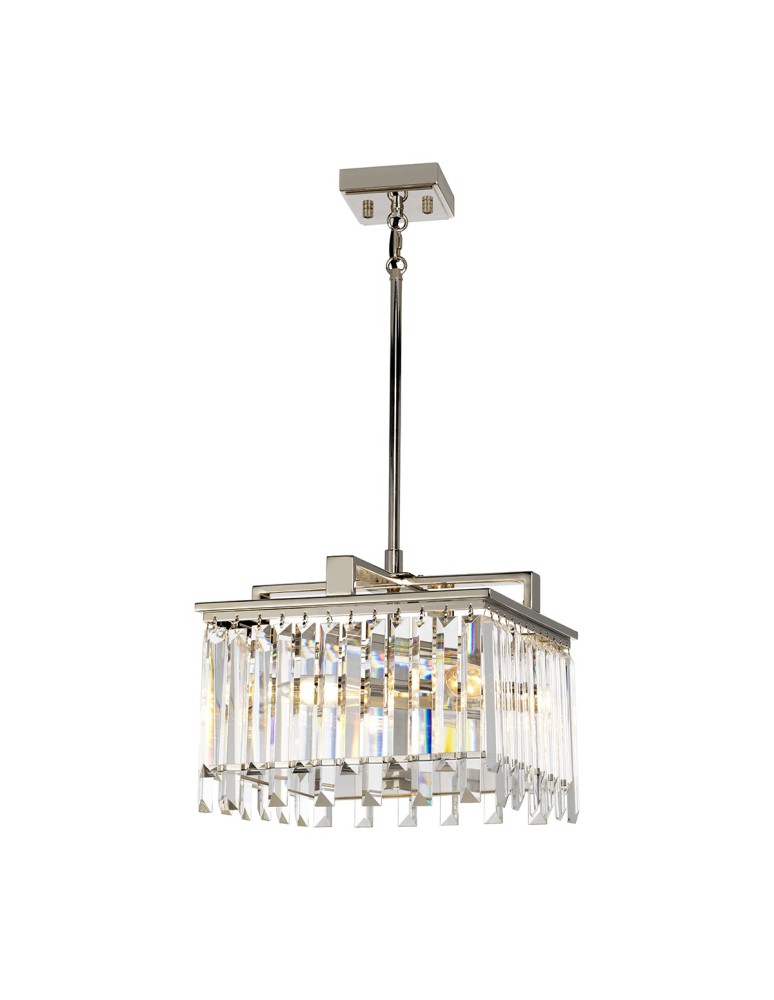 Żyrandole - Elstead ARIES Żyrandol E14 4x40W Niekiel ARIES-4P-S - produkt kolory-swiatla.pl 1