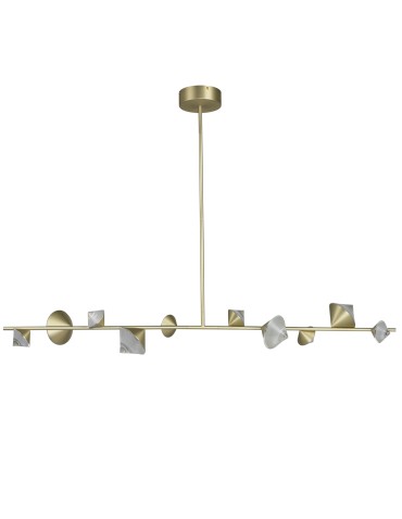 Step into Design Lampa wisząca CONE LED złota 130 cm