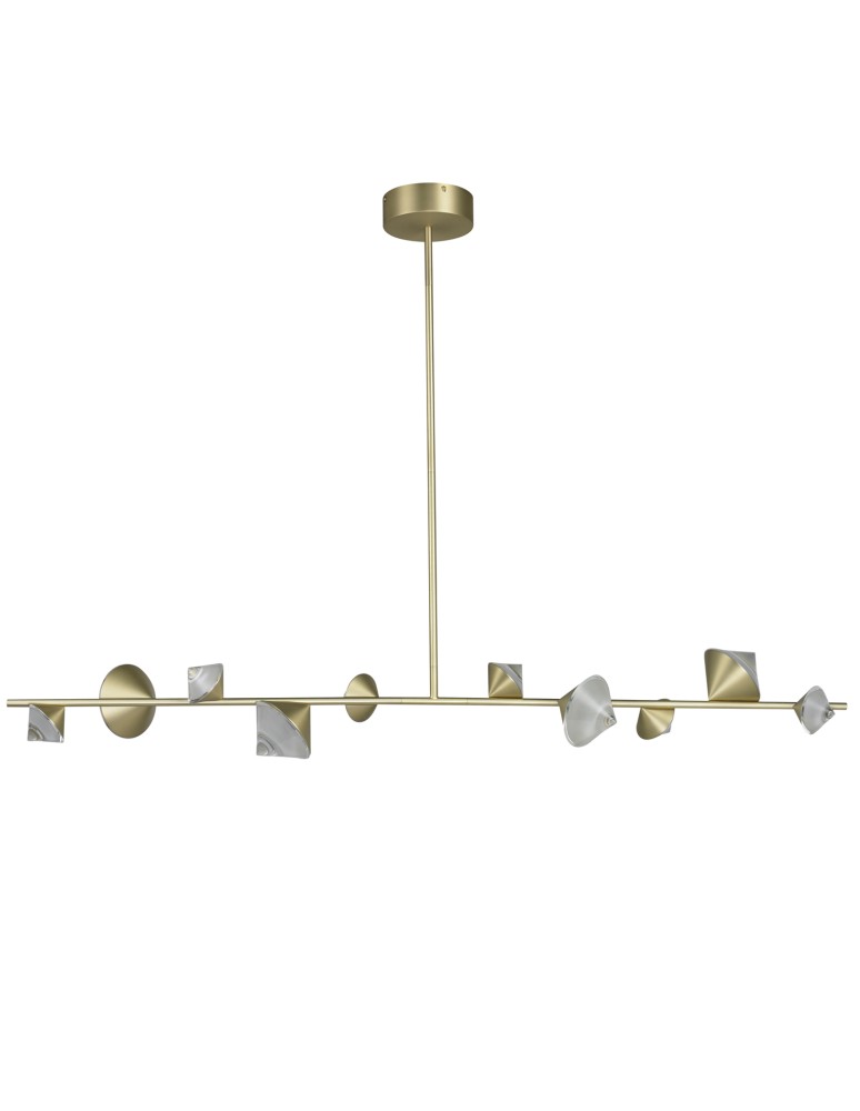 Step into Design Lampa wisząca CONE LED złota 130 cm             