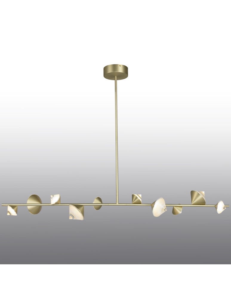 Step into Design Lampa wisząca CONE LED złota 130 cm