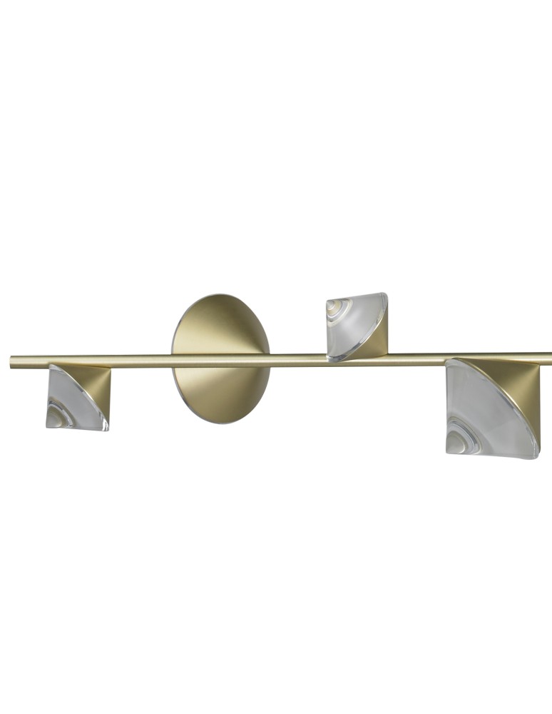 Step into Design Lampa wisząca CONE LED złota 130 cm