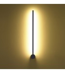 Kinkiety designerskie - Step into Design Lampa ścienna SPARO czarna 60 cm             - product 2