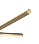 Step into Design Lampa wisząca ASTA-3 LED złota 78 cm Step into Design Lampa wisząca ASTA-3 LED złota 78 cm