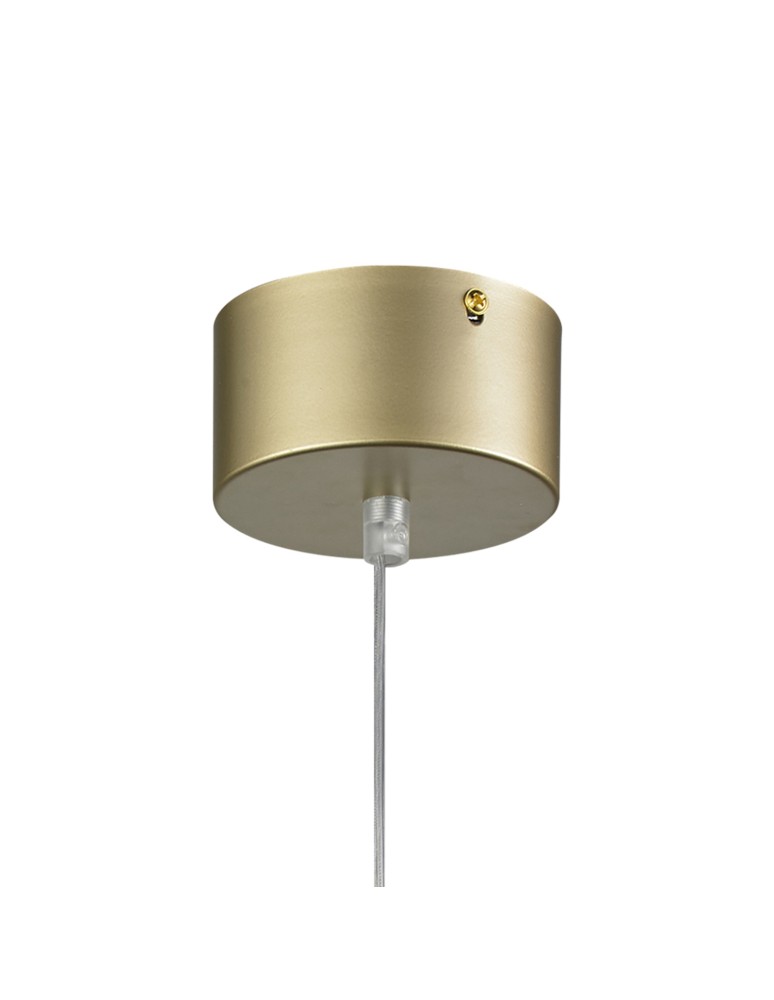 Step into Design Lampa wisząca ASTA-3 LED złota 78 cm Step into Design Lampa wisząca ASTA-3 LED złota 78 cm