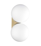 Step into Design Lampa ścienna DOT DOUBLE złota 30 cm             Step into Design Lampa ścienna DOT DOUBLE złota 30 cm