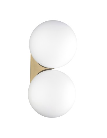 Step into Design Lampa ścienna DOT DOUBLE złota 30 cm