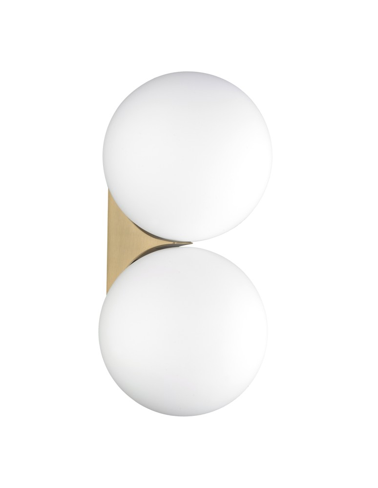Step into Design Lampa ścienna DOT DOUBLE złota 30 cm             Step into Design Lampa ścienna DOT DOUBLE złota 30 cm