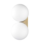 Step into Design Lampa ścienna DOT DOUBLE złota 30 cm             Step into Design Lampa ścienna DOT DOUBLE złota 30 cm
