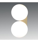 Step into Design Lampa ścienna DOT DOUBLE złota 30 cm             Step into Design Lampa ścienna DOT DOUBLE złota 30 cm