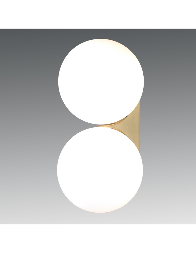 Step into Design Lampa ścienna DOT DOUBLE złota 30 cm             Step into Design Lampa ścienna DOT DOUBLE złota 30 cm