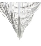 Lampy wiszące - Step into Design Lampa wisząca WAVE złota 40 cm            - product 6