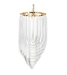 Lampy wiszące - Step into Design Lampa wisząca WAVE złota 60 cm            - product 1