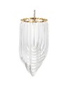 Step into Design Lampa wisząca WAVE złota 60 cm           