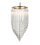 Lampy wiszące - Step into Design Lampa wisząca WAVE złota 60 cm            - product 2