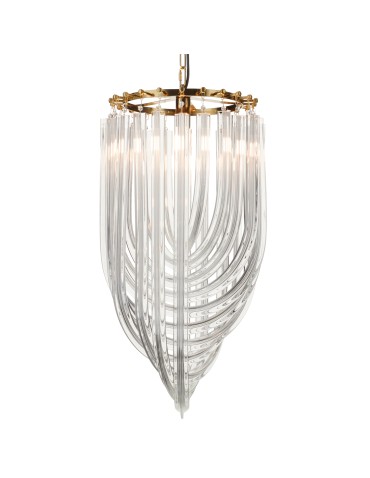 Step into Design Lampa wisząca WAVE złota 60 cm            - produkt 2
