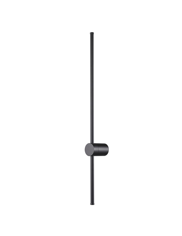 Step into Design Lampa ścienna SPARO czarna 100 cm            