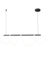 Step into Design Lampa wisząca FANTASIA LED czarna 120 cm            