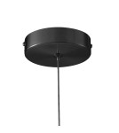 Lampy wiszące designerskie - Step into Design Lampa wisząca FANTASIA ROUND LED czarna 60 cm             - product 2