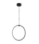 Lampy wiszące okręgi - Step into Design Lampa wisząca COCO 1 LED czarna 40 cm             - product 1