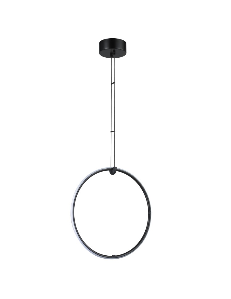 Step into Design Lampa wisząca COCO 1 LED czarna 40 cm            