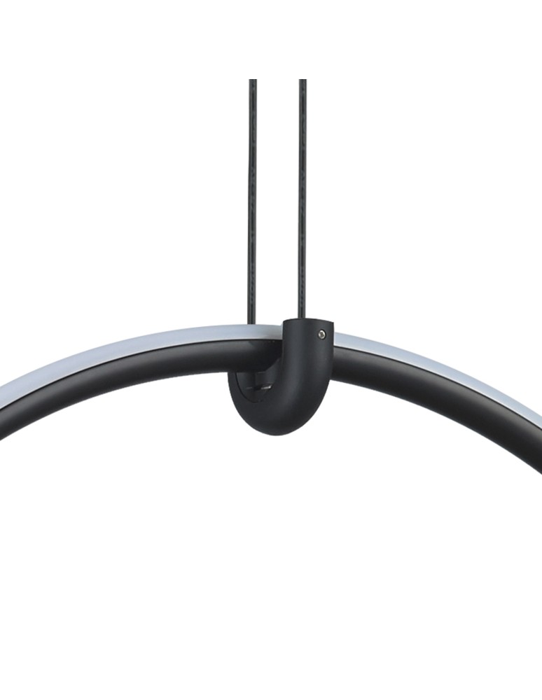Step into Design Lampa wisząca COCO 1 LED czarna 40 cm