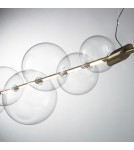 Step into Design Lampa wisząca AMORE złota 153 cm Step into Design Lampa wisząca AMORE złota 153 cm