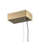 Step into Design Lampa wisząca AMORE złota 153 cm Step into Design Lampa wisząca AMORE złota 153 cm