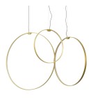 Step into Design Lampa wisząca ACIRCULO led złota 74 cm Step into Design Lampa wisząca ACIRCULO led złota 74 cm