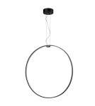 Lampy wiszące okręgi - Step into Design Lampa wisząca ACIRCULO led czarna 74 cm             - product 1