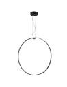 Step into Design Lampa wisząca ACIRCULO led czarna 74 cm            
