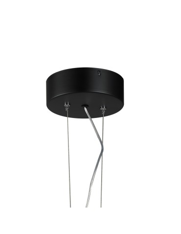 Step into Design Lampa wisząca ACIRCULO led czarna 74 cm             - produkt 2