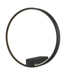 Kinkiety ringi - Step into Design Lampa ścienna ACIRCULO LED czarna 30 cm             - product 2