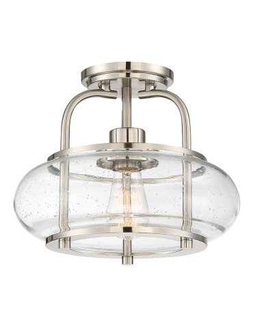 Elstead TRILOGY Wisząca E27 1x60W Nikiel QZ-TRILOGY-SFS-BN