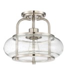 Lampy sufitowe loftowe - industrialne - Elstead TRILOGY Wisząca E27 1x60W Nikiel QZ-TRILOGY-SFS-BN - product 2