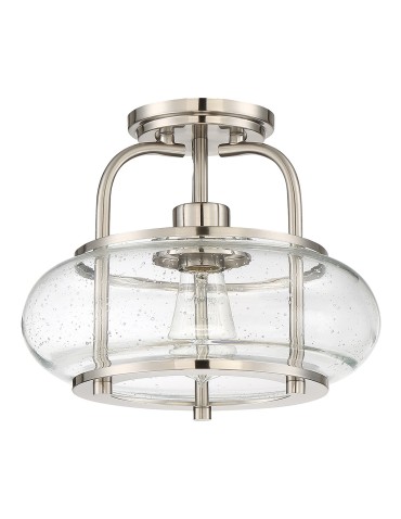 Elstead TRILOGY Wisząca E27 1x60W Nikiel QZ-TRILOGY-SFS-BN - produkt 2