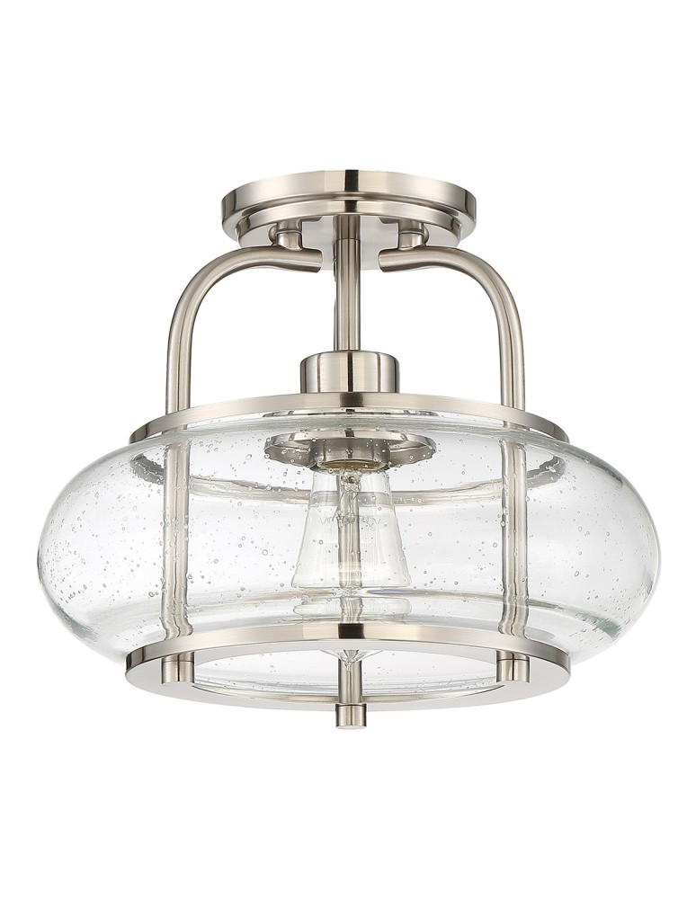 Elstead TRILOGY Wisząca E27 1x60W Nikiel QZ-TRILOGY-SFS-BN