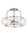 Elstead TRILOGY Wisząca E27 3x60W Nikiel QZ-TRILOGY-SFM-BN