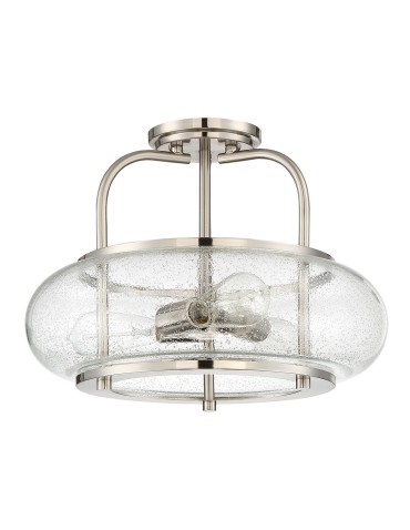 Elstead TRILOGY Wisząca E27 3x60W Nikiel QZ-TRILOGY-SFM-BN - produkt 2