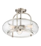 Lampy sufitowe loftowe - industrialne - Elstead TRILOGY Wisząca E27 3x60W Nikiel QZ-TRILOGY-SFM-BN - product 4