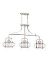 Elstead TRILOGY Wisząca E27 3x60W Nikiel QZ-TRILOGY-ISLE-BN