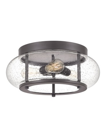 Elstead TRILOGY Plafon E27 3x60W Brązowy QZ-TRILOGY-FM-OZ