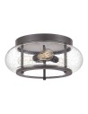 Elstead TRILOGY Plafon E27 3x60W Brązowy QZ-TRILOGY-FM-OZ
