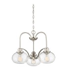 Żyrandole - Elstead TRILOGY Żyrandol E27 3x60W Nikiel QZ-TRILOGY3-BN - product 1