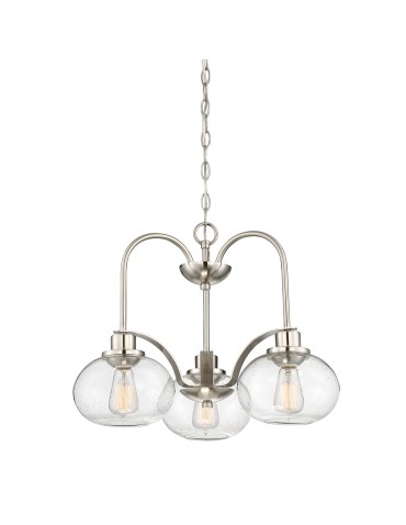 Elstead TRILOGY Żyrandol E27 3x60W Nikiel QZ-TRILOGY3-BN