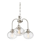 Żyrandole - Elstead TRILOGY Żyrandol E27 3x60W Nikiel QZ-TRILOGY3-BN - product 4