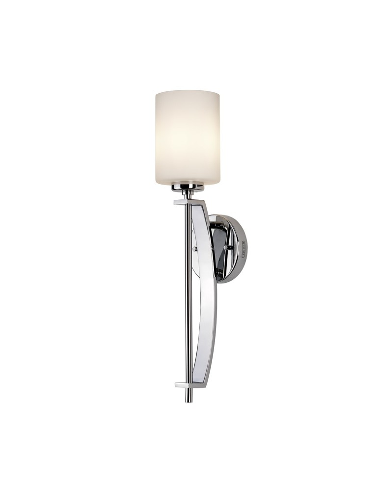 Kinkiety łazienkowe - Elstead TAYLOR Kinkiet G9 1x3W IP44 Chrom QZ-TAYLOR1L-BATH - produkt kolory-swiatla.pl 1