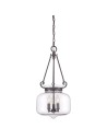 Elstead STEWART Wisząca E14 3x60W Brązowy QZ-STEWART-WT