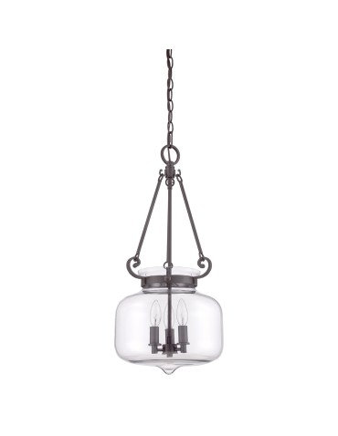 Elstead STEWART Wisząca E14 3x60W Brązowy QZ-STEWART-WT - produkt 2