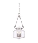 Żyrandole - Elstead STEWART Wisząca E14 3x60W Nikiel QZ-STEWART-BN - product 1